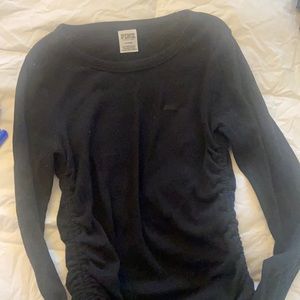 Long sleeve scrunch sides with drawstring from pink